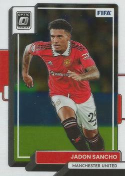 Jadon Sancho Manchester United Panini Donruss Soccer 2022/23 Optic #166